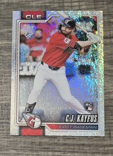 Topps 2026 Rookie #35 C.J. Kayfus Sand Glitter Cleveland Guardians