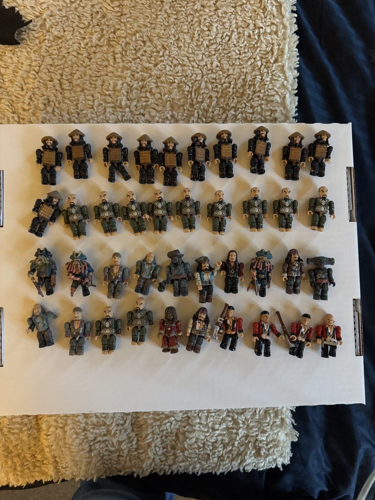 Mega Bloks Pirates of the Caribbean Mini Figures Bundle – 40 Figures – 