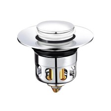 Bathroom Sink Plug Universal Stopper Pop-Up Drain Filter Wash Basin Core BounceH