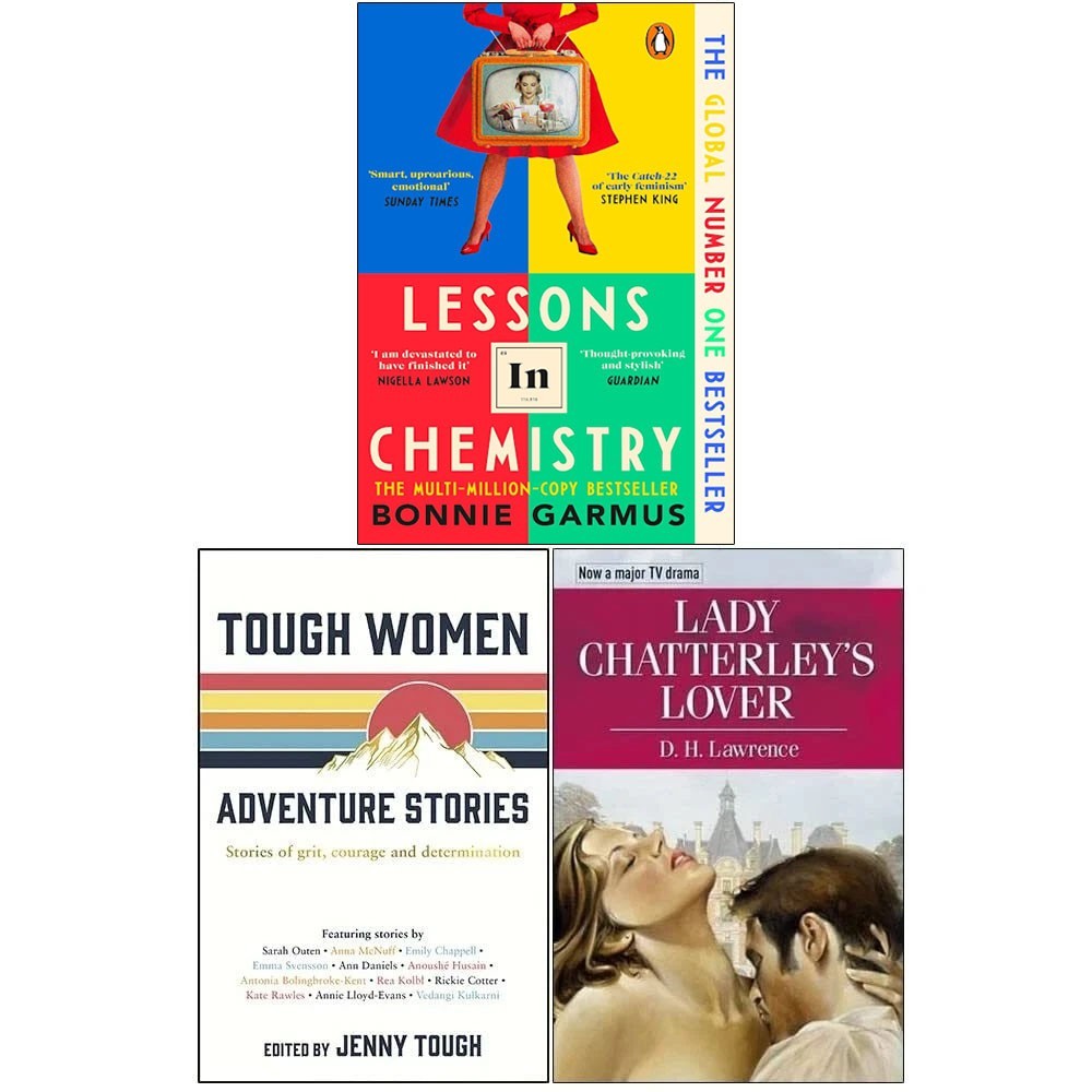 Bonnie Garmus Unisex Lessons In Chemistry - A Novel By & Related Reads 3 Books Collection Set - Fiction - Image 2