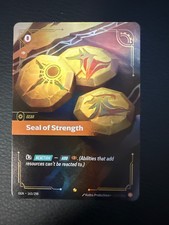 Seal of Strength 163/298 Riftbound Origins NM — live eBay listing