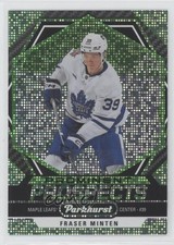 2023 Parkhurst Prominent Prospects Green Achievement 28/150 Fraser Minten 1r79