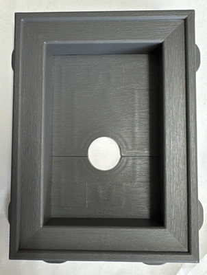 Mid America Recessed Split Block Mini Mount TUXEDO GRAY 018 CODE