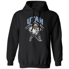 Utah Inspired Graphic - Hockey Fans Tribute Unisex Hooded Sweatshirt