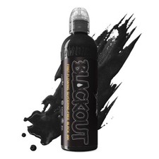 World Famous Blackout Black Tattoo Ink UltraThin, Long Lasting Black Ink