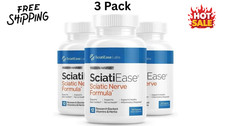 3 Pack SciatiEase Labs Sciati Ease Sciatic Nerve Formula 120 Cap NEW  Exp 2027