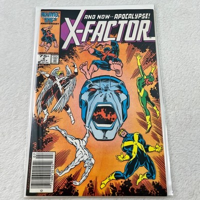 X-Factor #6 July 1986 Marvel 1st Apocalypse X-Men 97 Marvel Comic Book