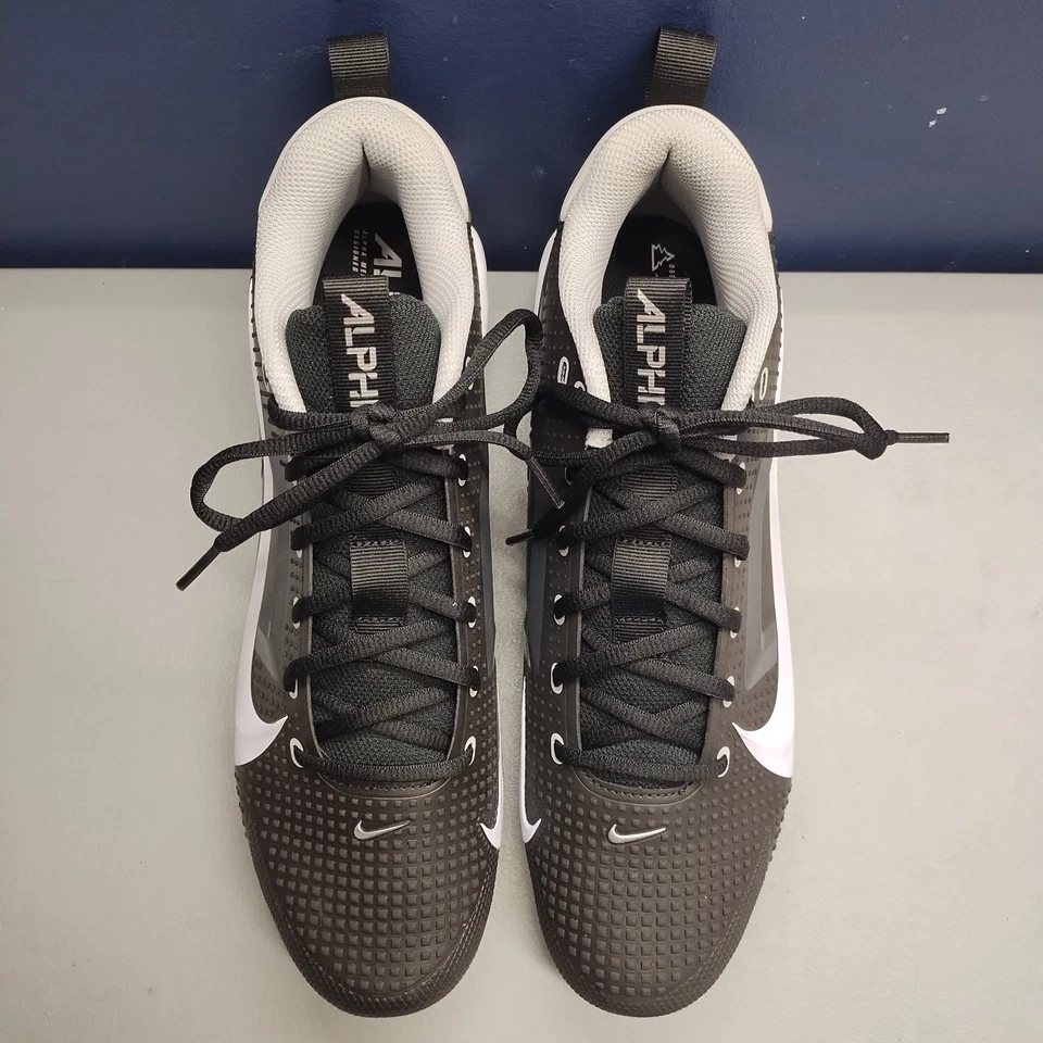 Nike Alpha Menace 4 Varsity Football Cleats Mens US 11 Multi Lace Up FN0027-001 - Image 3 of 4