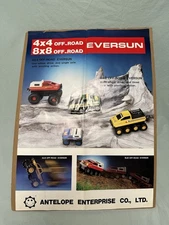 Vintage 1980’s EVERSUN Soma 4x4 Poster Advertisement Like Stompers RARE Antelope