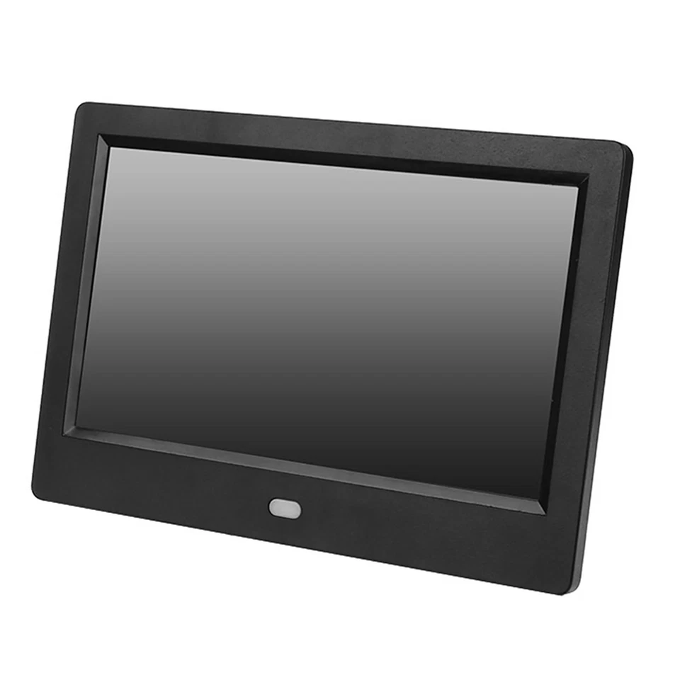 7 HD LED Screen Digital Photo Frame Alarm Clock MP3/4 Movie Player SPG - Image 4 of 4