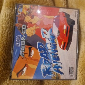 Sega Mega-CD II Games Console Boxed Complete (PAL) + Road Avenger/case/manual