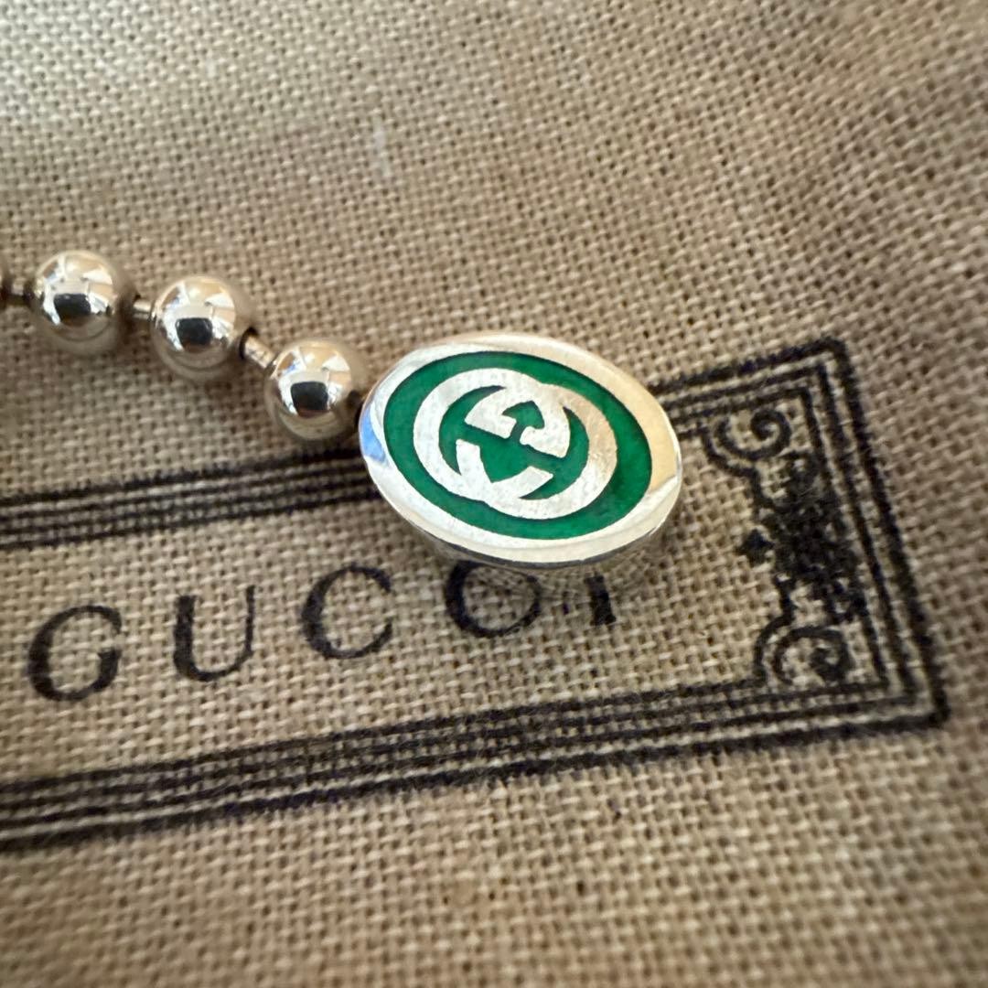 Gucci Interlocking Ball Chain Bracelet Engraved - image 3