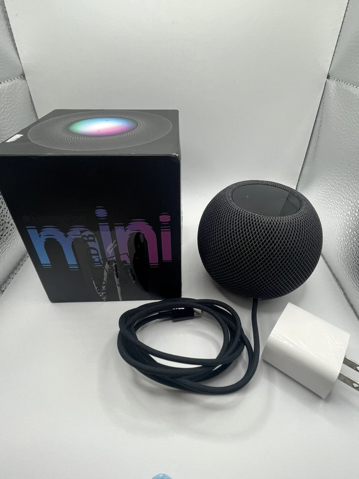 Apple HomePod mini Space Gray Wireless Smart Speaker w/Box WiFi Siri A2374 - image 1 of 1