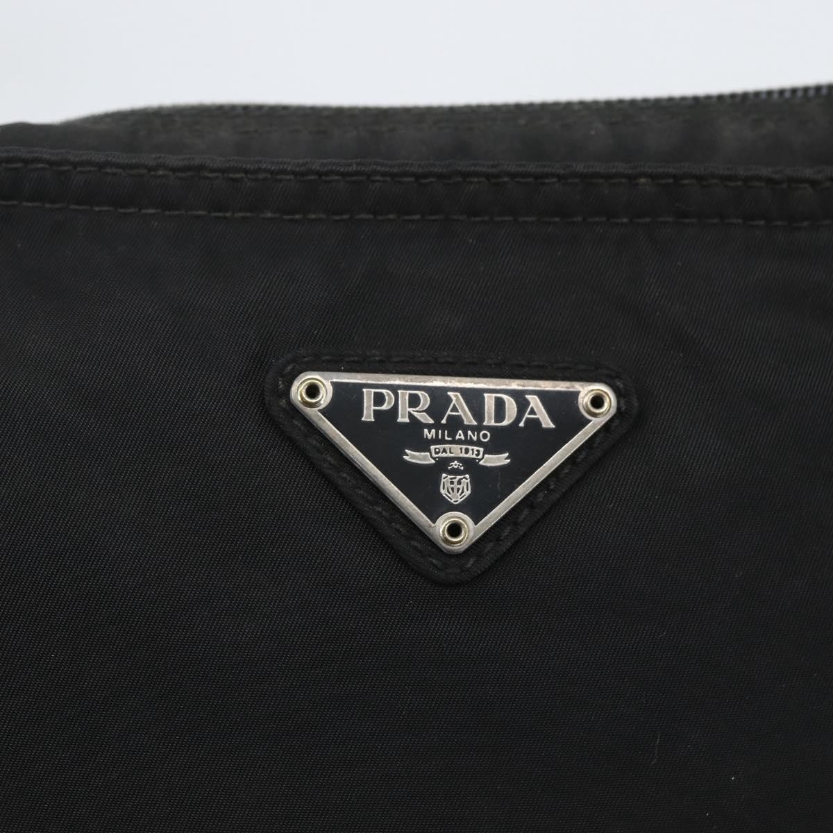 Prada Zip Top Messenger Bag Tessuto Black Nylon Shoulder Bag Bag Authentic thumbnail 20