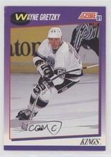 1991-92 Score American Wayne Gretzky #100 HOF yf0