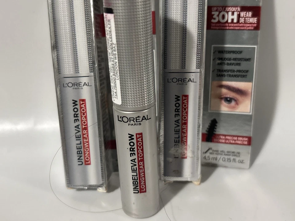 3 L'Oreal Paris Unbelieva-Brow Longwear Brow Topcoat Waterproof Transparent - Image 4 of 4