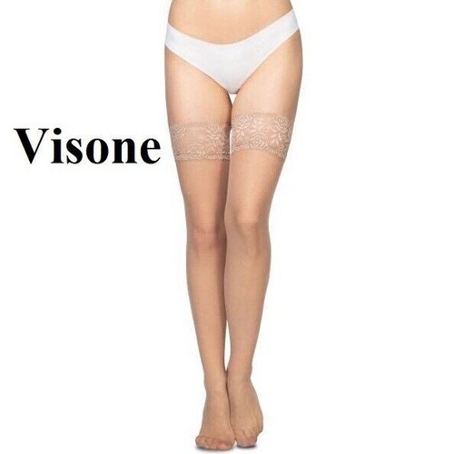Panna Olivia lace stockings with an elegant silicone-based elastic band 20 den - Picture 9 of 30