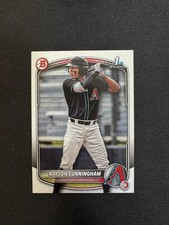 2025 Bowman Draft Baseball Kayson Cunningham Arizona DBacks Paper Base #BD-84