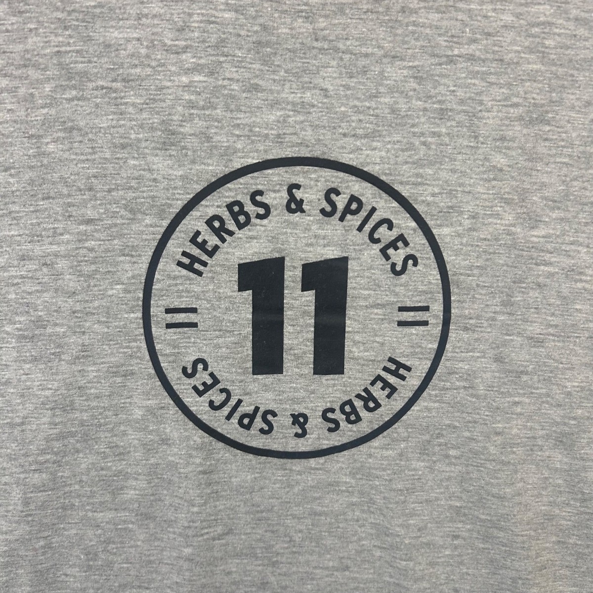 KFC Original Recipe Gray Graphic T-Shirt 11 Herbs & Spices Unisex Size M EUC View 2