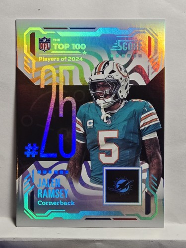 Jalen Ramsey #25 2025 Panini Score Top 100 card
