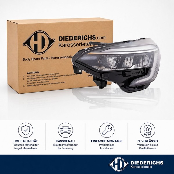 Hauptscheinwerfer Links Diederichs 4417981 FÜR Renault Frontscheinwerfer-image