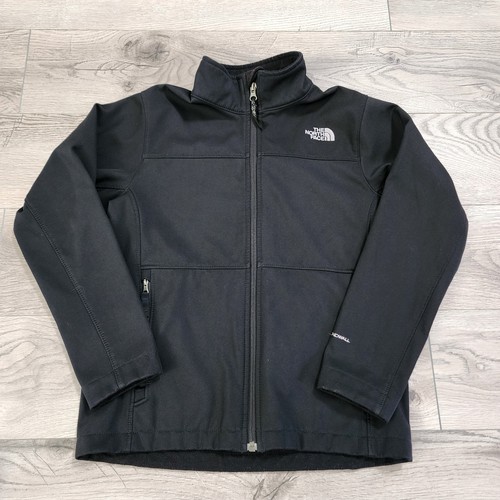 The North Face Jacket Children's Boys Size M 10/12 Black Fleece Long Sleeve