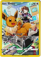 Pokemon Eevee 2022 SWSH09: Brilliant Stars Trainer Gallery TG11/TG30 Near Mint