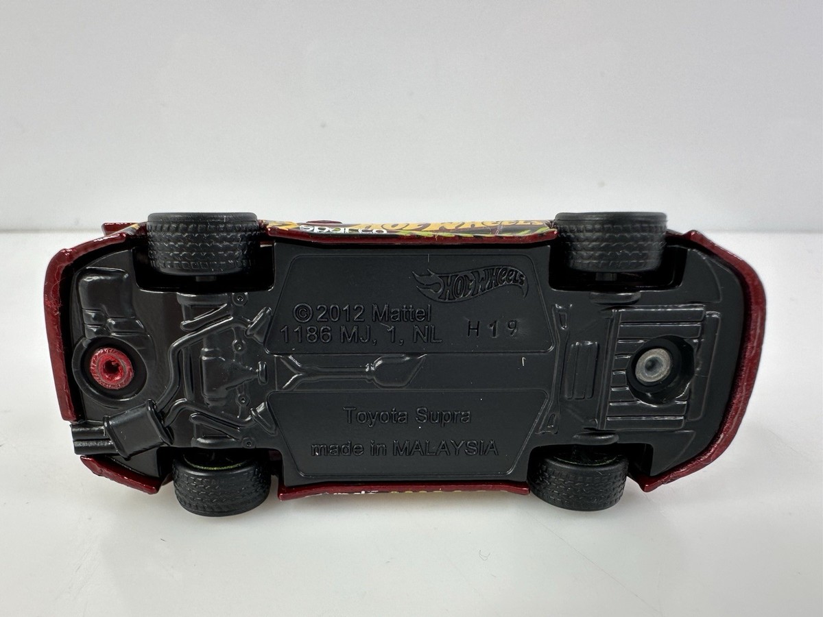 Hot Wheels HW Workshop Toyota Supra Super Treasure Hunt Red HTF | eBay