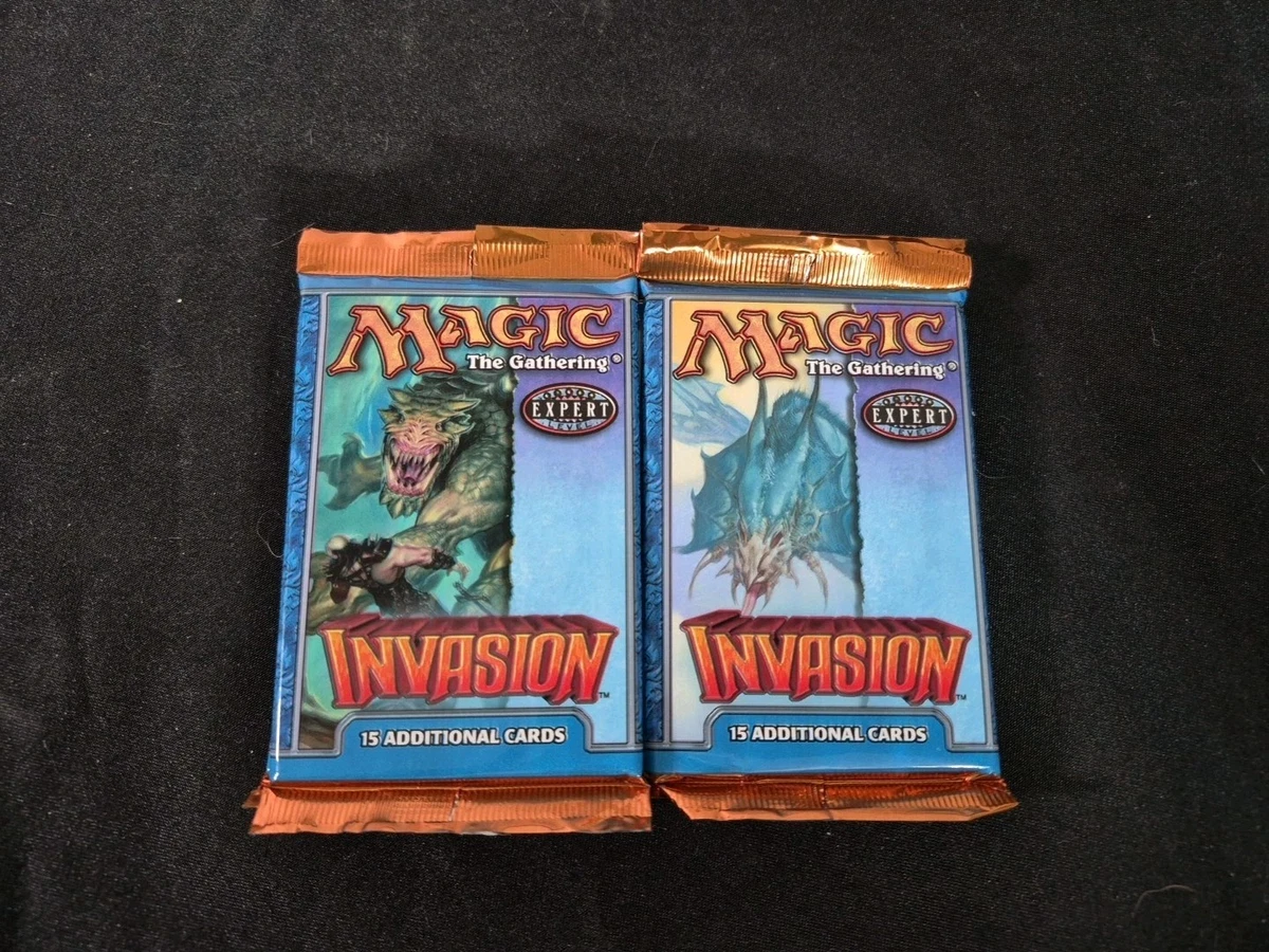a*l様 【新品セール】Magic: The Gathering Invasio MTG Magic the Gathering INVASION Booster Pack Expert Unopened 2000