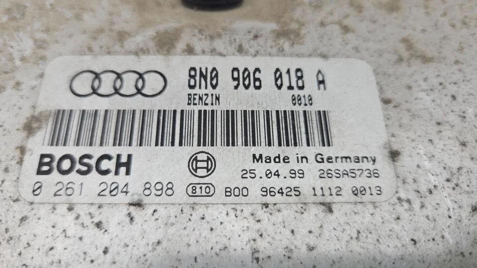 8N0906018A Centralina Motore per AUDI TT COUPE/ROADSTER (8N3/8N9) 2000 2558493 - Immagine 3 di 4