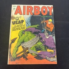 1952 Airboy Comics Vol.9 #8 FAIR 1.0 The Heap Appearance!