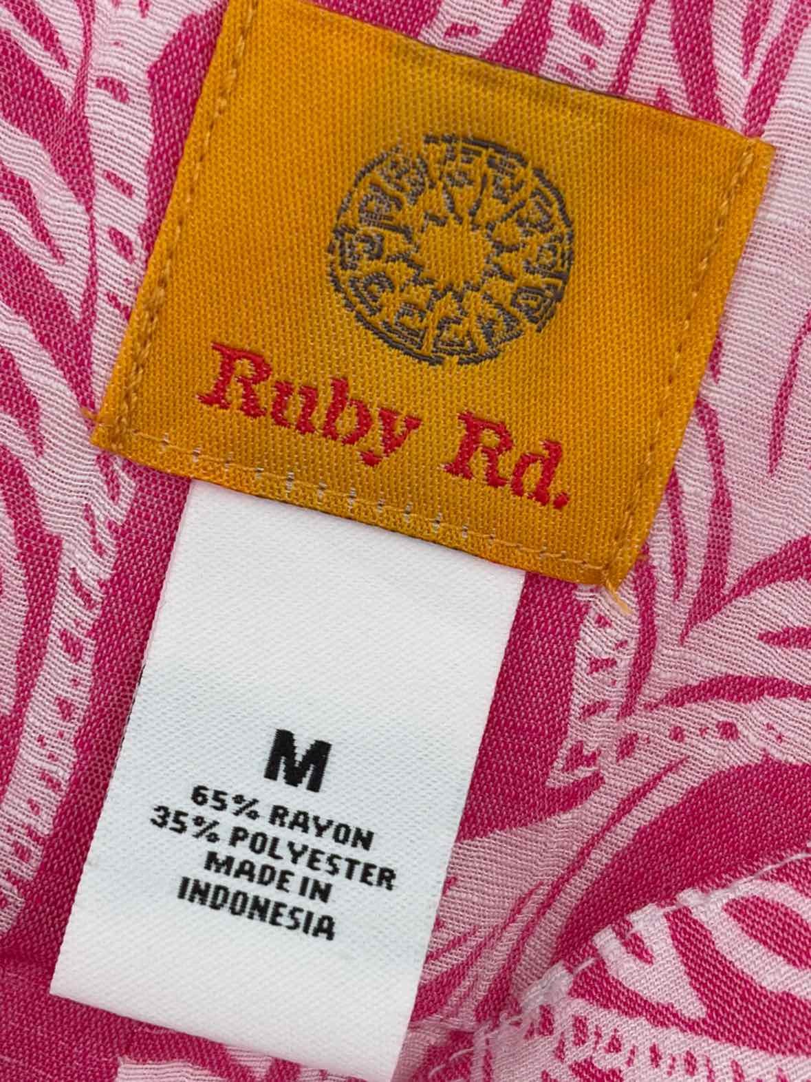 Pre-Owned Ruby Road Pink Size Medium Printed Long… - image 3