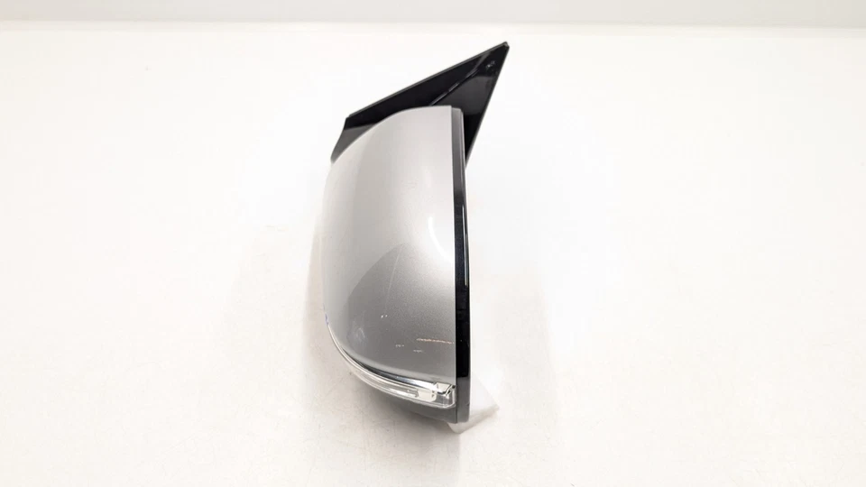 HYUNDAI SANTA FE MK3 WING MIRROR POWER FOLDING LEFT SIDE IN SLEEK SILVER 2014 - Image 3 of 4