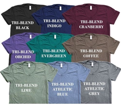 American Apparel Tri Blend T-Shirt 