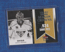 2008-09 Fleer Ultra Hockey Season Crowns # SC5 Dan Ellis