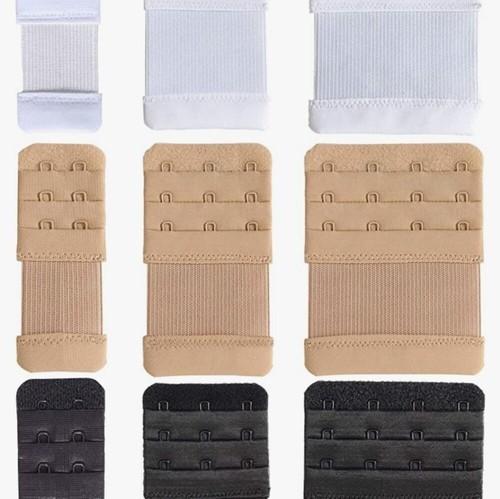 2 sets of NWT 9 ELASTIC BRA EXTENDERS ELASTIC 3 colors and widths - 第 7/7 張圖片