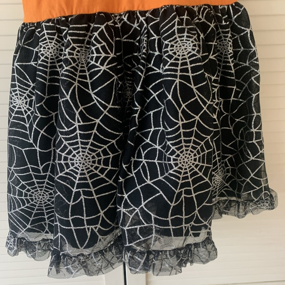 Candy Corn Lane Halloween Glow In The Dark Dress 78 years Top Quality