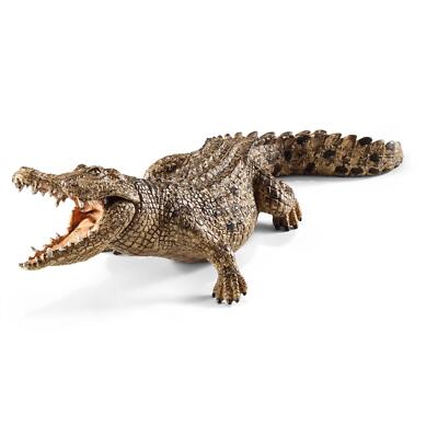 Schleich 14736 Krokodil, Wild Life, Wildtiere, Reptilien, Spielfigur