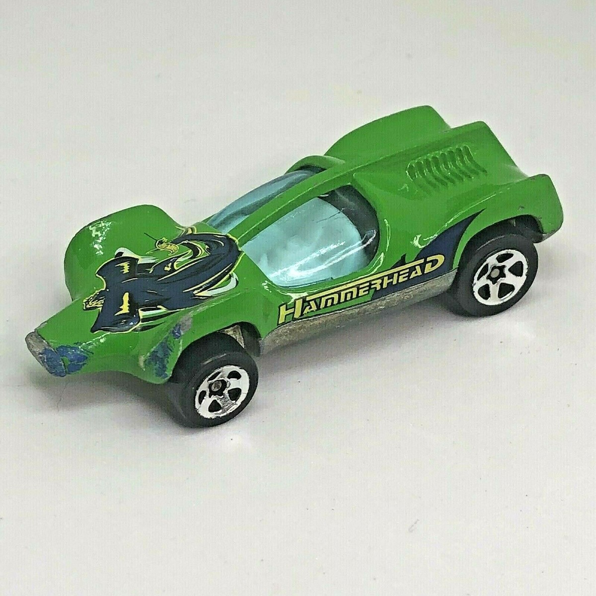 1983 Hot Wheels Green Diecast Hammerhead Car 1/64 Thailand | eBay