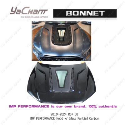 Carbon/GFK Kit für 19-24 RS7 C8 iMP PERFORMANCE Fronthaube Motorhaube Abdecku...