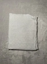 HB Hudson Baby Receiving Blanket Gray White Flannel Soft Lovey 30"x36"