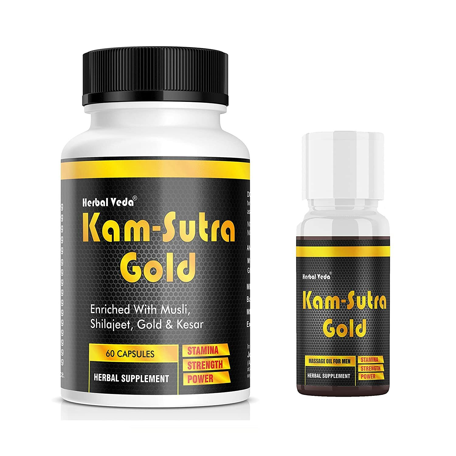 Herbal Veda Kama Sutra Gold Capsules Oil FOR MEN FREE DELIVERY | eBay