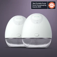 Elvie Pump: Hands-Free, Wearable Breast Pump - Double - 18-19 mm* 21mm insert