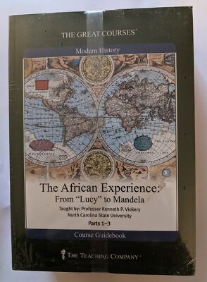 The African Experience: From Lucy To Mandela From The Great Courses NEW SEALED