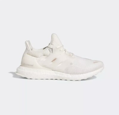 Adidas Ultraboost 1.0 DNA Running White Brown H03835 Women's Running Shoes NEW