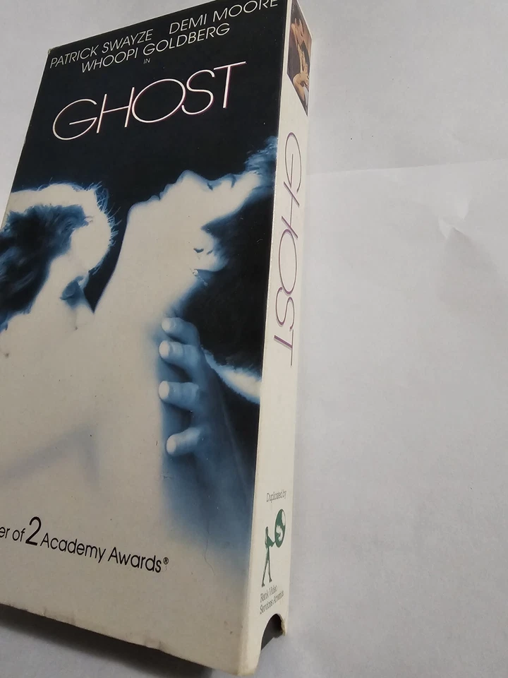 Ghost (VHS, 1991) Patrick Swayze Demi Moore Vintage Purchased At McDonald's - Image 2 of 4
