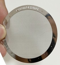 nanoMESH Stainless Steel Filter for Aeropress and GO, Reusable metal