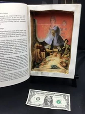 HOLLOW BOOK Secret Stash Art Box or Safe collage Bottom Works of Billy Graham