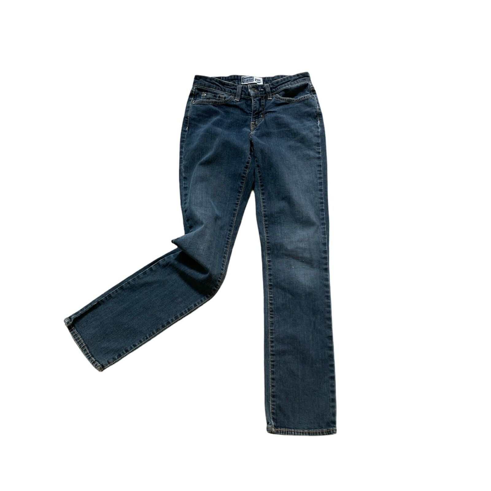 Levi's Signature Gold Midrise Straight Blue Jeans… - image 2