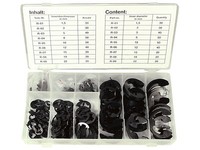300-Tlg. E-Sicherungsring Sortiment 1,5 - 22 Mm Sprengring Seegering Satz